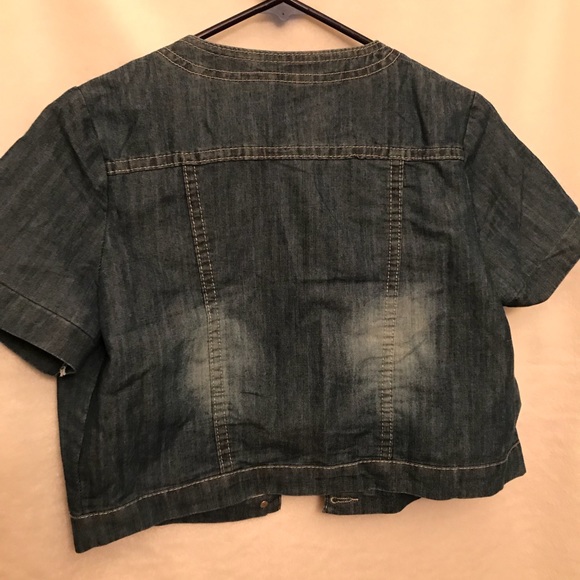 Waistline denim jacket - Picture 2 of 3